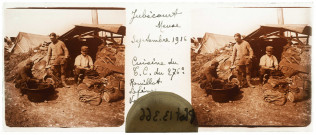 Cuisine du T.C. du 276e. Rouillot, Lefèvre, Vergetas