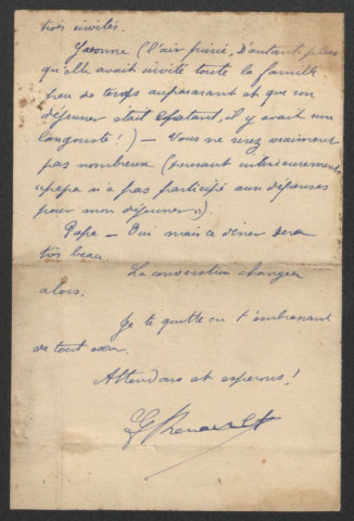 Georges Renault : lettres à sa mère Joséphine Porak-Renault