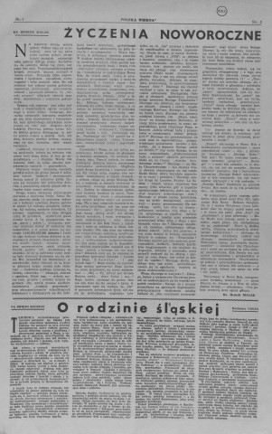 Polska Wierna (1950; n°1-15)  Sous-Titre : Tygodnik katolicki  Autre titre : La Pologne fidèle hebdomadaire catholique