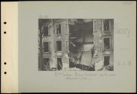 Nancy. Boulevard Lobau. Maison bombardée par les avions allemands (3 tués)
