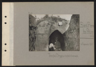 Saint-Pierre-les-Bitry (près de). Tranchée Dragons et entrée d'une sape