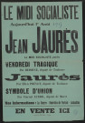 Le Midi socialiste : Jean Jaurès &