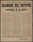 Chambre des députés : extrait du procès-verbal de la séance du jeudi 18 mars 1915. Discours de M. Ribot, ministre des Finances