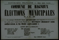 Élections Municipales : Chaillou Déclare donner son nom à la liste suivante