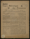 L'Echo de la Ligue patriotique des Françaises - Année 1919