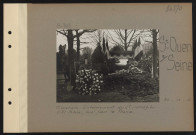 Saint-Ouen-sur-Seine. Cimetière. Enterrement du lieutenant norvégien Villi Peters, tué pour la France