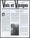 Voix et visages - Année 2001