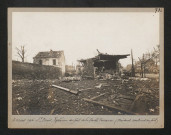 Saint-Denis. Explosion du fort de la Double Couronne (maisons voisines du fort)