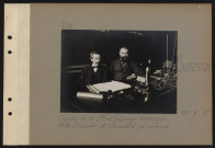 Suresnes. Usines de la société d'éclairage électrique. M. M. Schouler et Choublié, directeurs