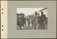 Ban-de-Sapt. Le lieutenant-colonel Soyer, vainqueur des 8 et 24 juillet 1915 (23e régiment d'infanterie) et les officiers