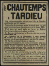 De Chautemps à Tardieu