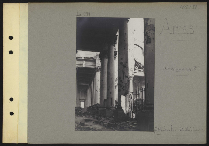 Arras. Cathédrale. Intérieur