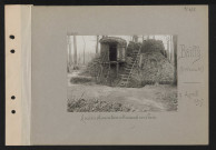Bailly (près et au nord). Ancien observatoire allemand sous bois