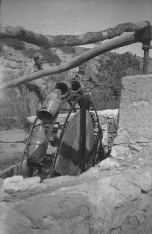 Noria dans la campagne