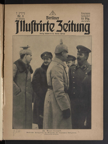 Année 1918 - Berliner illustrirte Zeitung