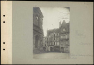 Nancy. L'Hôtel de Strasbourg, rue Chanzy, bombardé