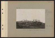 Saint-Clément. Débris du Zeppelin L 44 abattu le 20.10.17