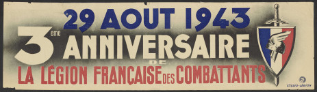 3ème anniversaire de la Légion française des combattants