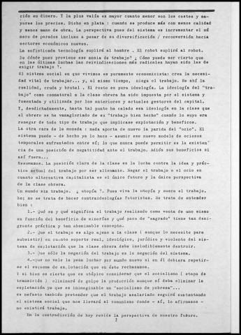 Alarma (1985 ; n°20-21). Sous-Titre : Boletín de Fomento obrero revolucionario. Autre titre : Boletín de FOR