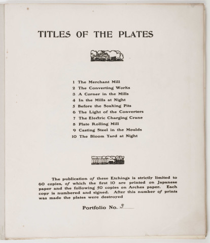 Pages de titre et sommaire