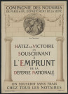 Hâtez la victoire en souscrivant à l'emprunt de la défense nationale