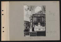 Baugy. L'église : les vitraux