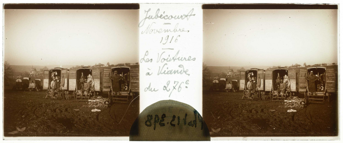 Les voiture à viande du 276e