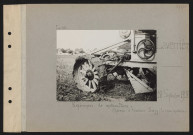 Laverrière. Expériences de motoculture : charrue à tracteur Doizy ; la roue motrice