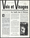 Voix et visages - Année 1973