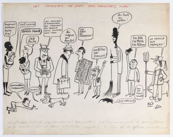 Les Français ne sont pas racistes, mais …