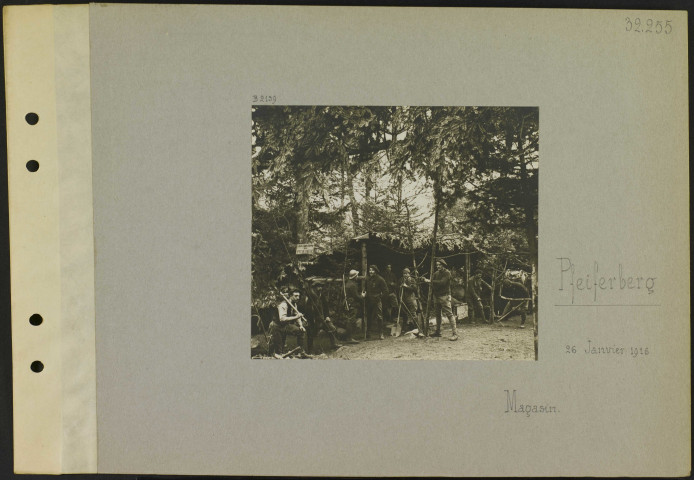 Pfeiferberg. Magasin