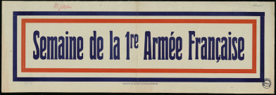 Semaine de la 1re Armée française