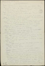 Conseil supérieur de guerre interallié, Armistice et préparation de la Conférence, Octobre 1918 et Janvier 1919, notes manuscrites de Paul MantouxSous-Titre : Dossier Mantoux. Divers. 1915-1918