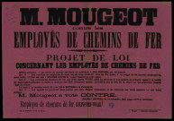 Projet de loi concernant les employés de chemins de fer M. Mougeot a voté Contre