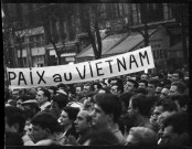 Manifestation contre la guerre au Vietnam