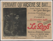 Pendant qu'Arsène se bat& Grand roman popuplaire de Cyril-Berger... dans Le Pays