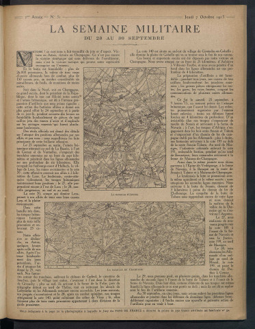 Le Pays de France - Année 1915 - Numéros 51-63