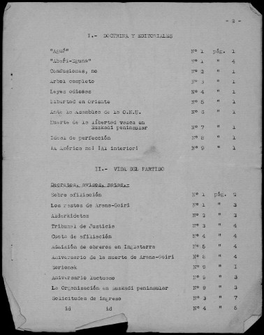 Alderdi (1947 : n° 5-9). Sous-Titre : Boletín del Partido nacionalista vasco