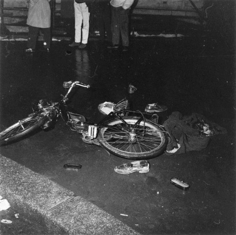 Le 17 octobre 1961 : vélo abandonné