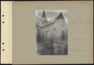 Sainte-Vaubourg. L'église bombardée