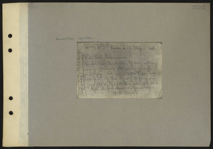 [Lettre. 24 mars 1916]