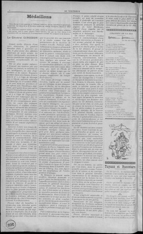 Le Voltigeur (1917-1919 : n°s 1-12), Sous-Titre : Journal de la 12ème Division