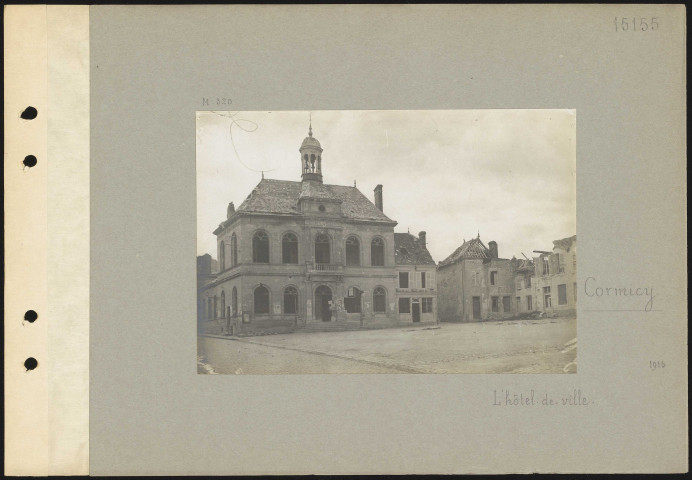 Cormicy. L'hôtel de ville