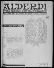 Alderdi (1954 : n° 82-93). Sous-Titre : Boletín del Partido nacionalista vasco