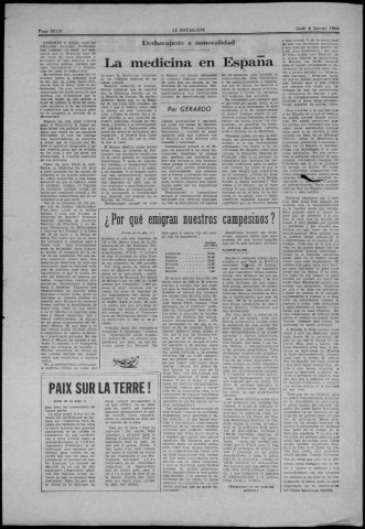 Le Socialiste (1966 : n° 209-253 ; 255-260)