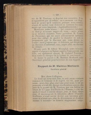 Mai 1904 - Bulletin officiel de la Ligue des Droits de l'Homme