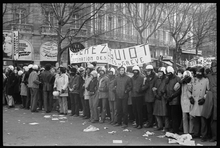 Manifestation pour la libération de Gilles Guiot