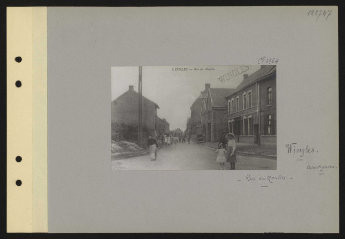 Wingles. Rue du Moulin