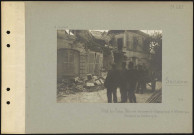 Soissons. Hôtel des Postes. Bâtiment des appareils télégraphiques et téléphoniques bombardé en octobre 1914