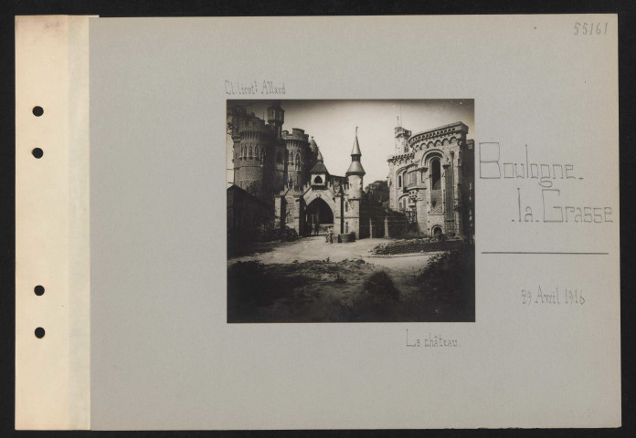 Boulogne-la-Grasse. Le château